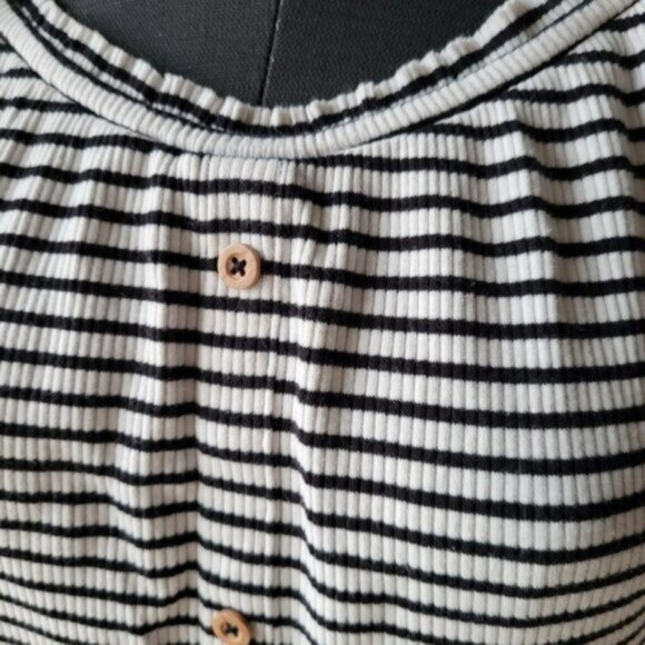 Old Navy Cotton stripe Shirt Sz L - Picture 4 of 6